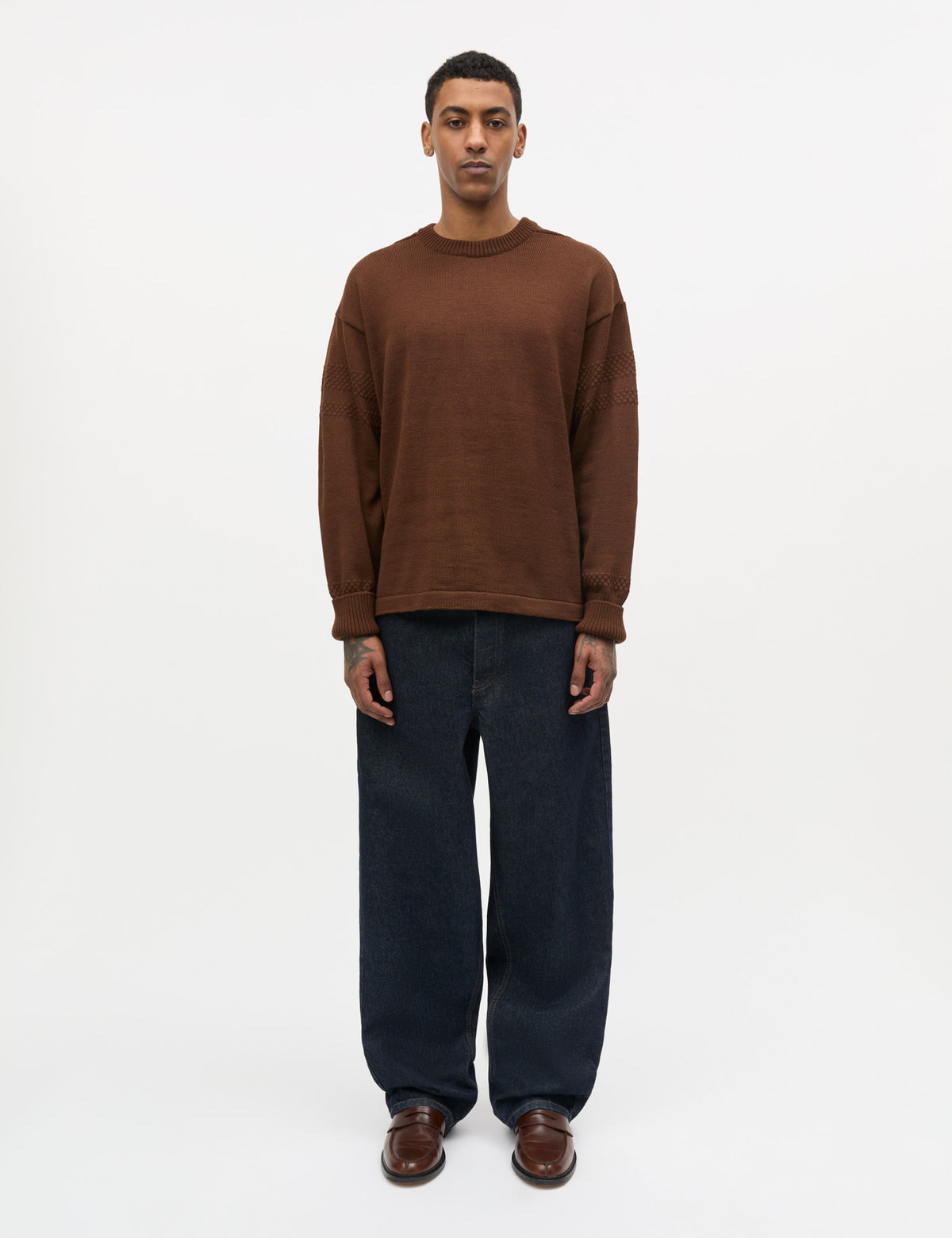 Wool Kjeld Knit, Cocoa