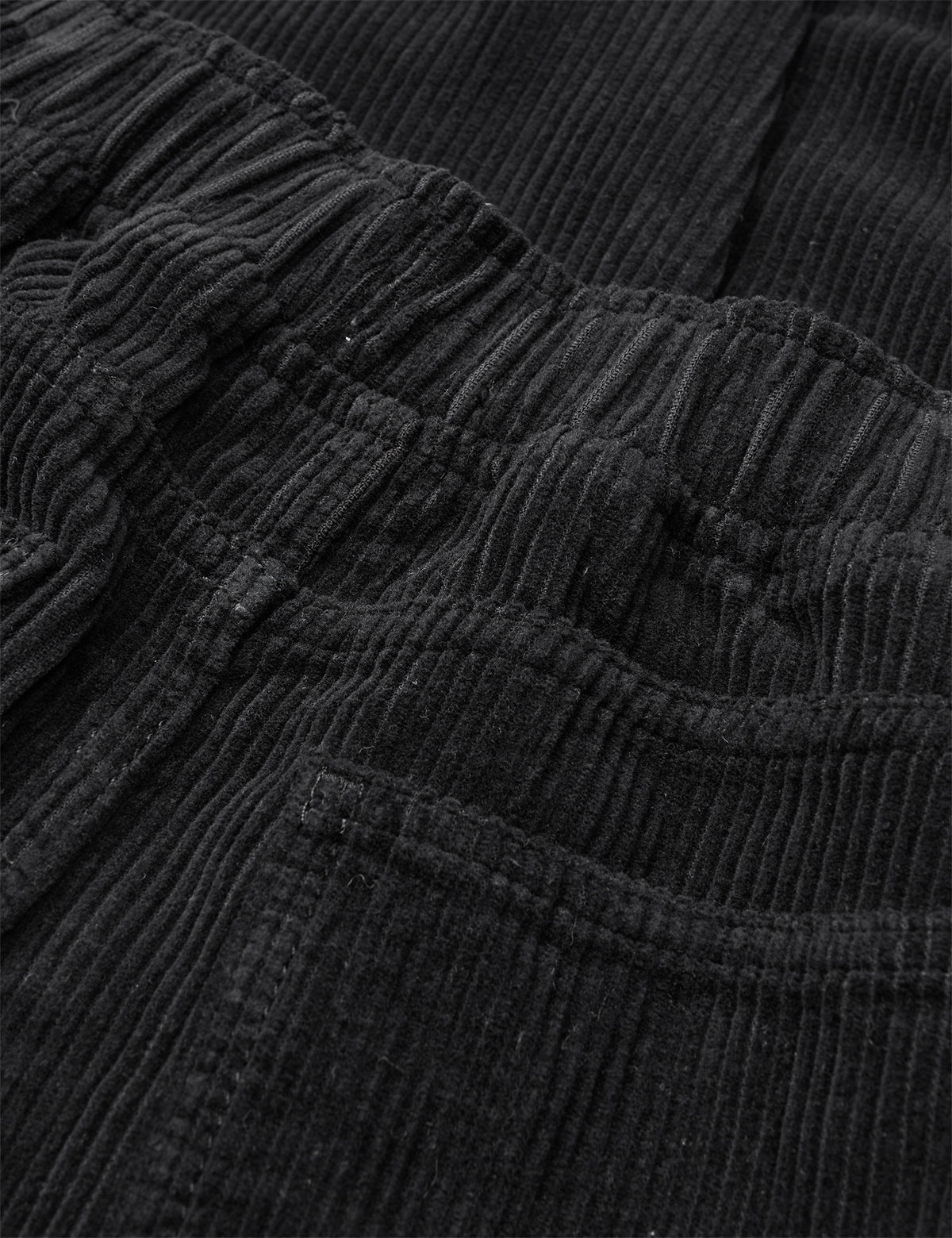 Cordy Penni Pants, Jet Black