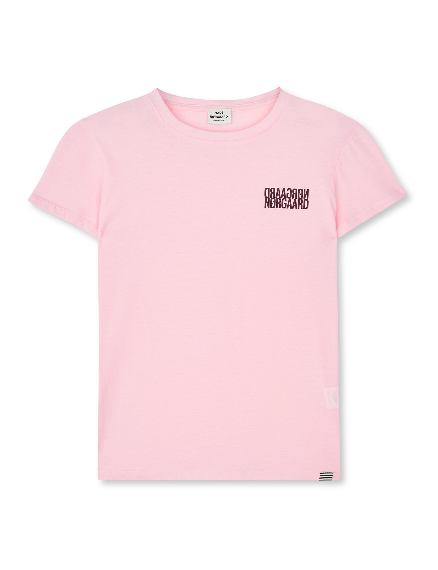 Single Cotton Tuvina mini mirror Tee, Fairy Tale Pink