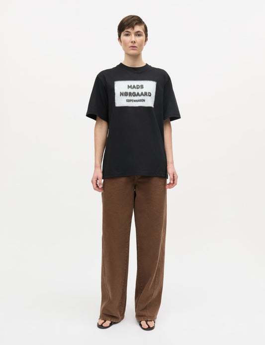 Cotton Jersey Dassel Tee, Black