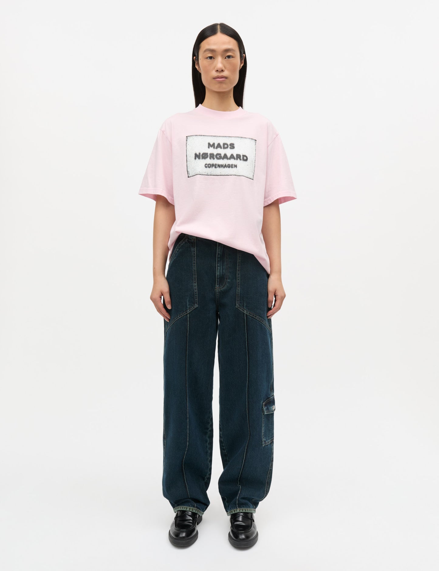 Cotton Jersey Dassel Tee, Fairy Tale Pink