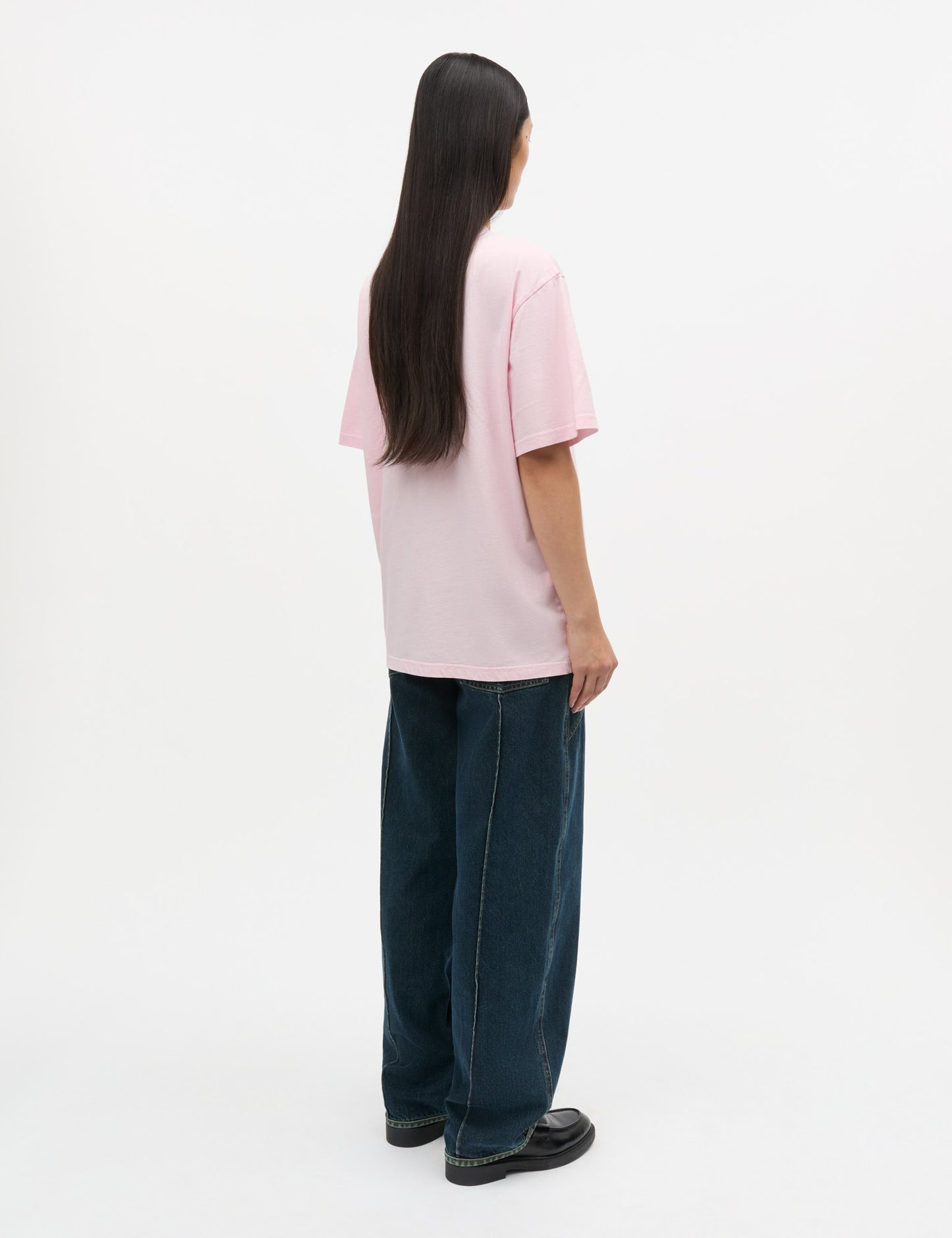 Cotton Jersey Dassel Tee, Fairy Tale Pink