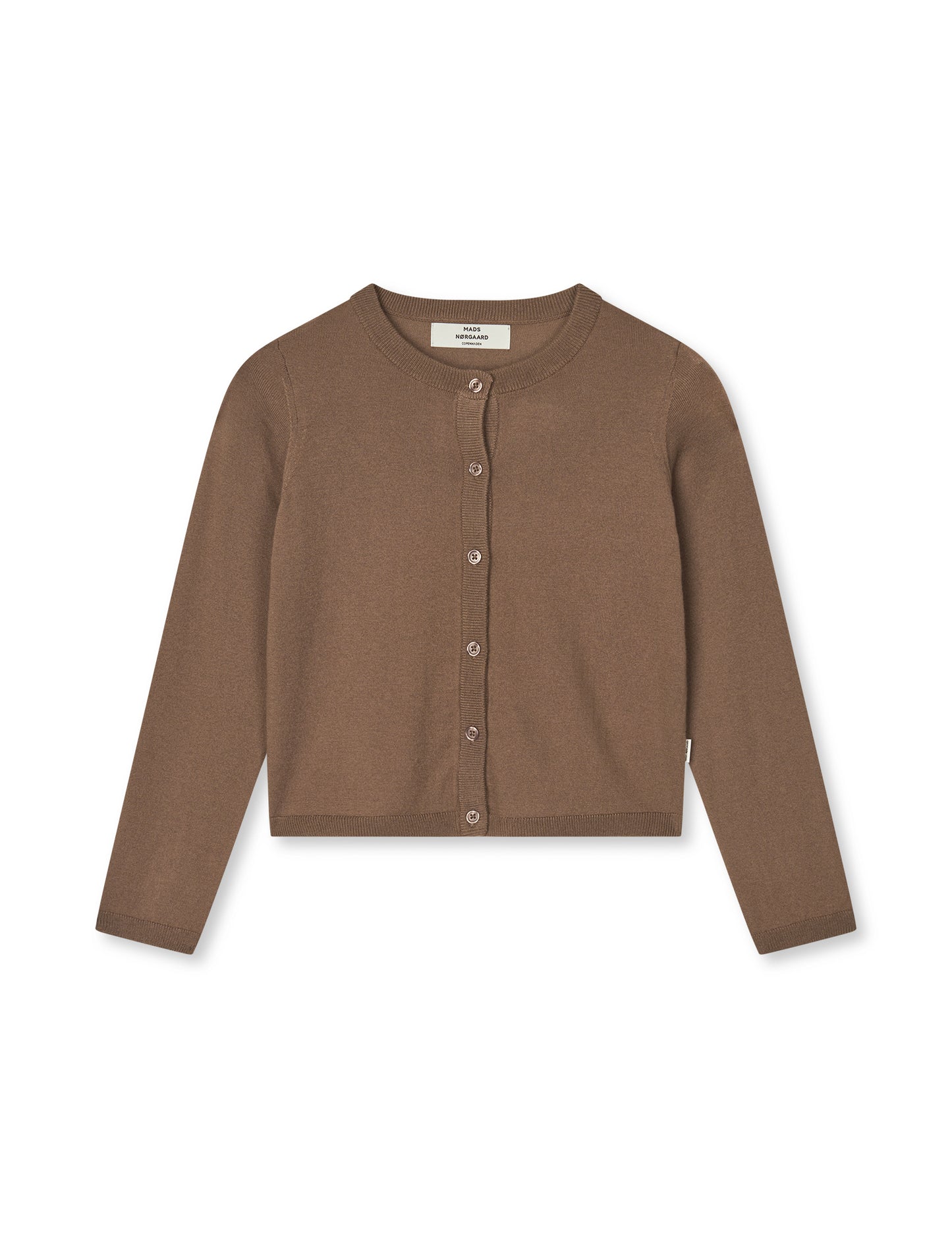 Fine Merino Charlie Knit, Cocoa