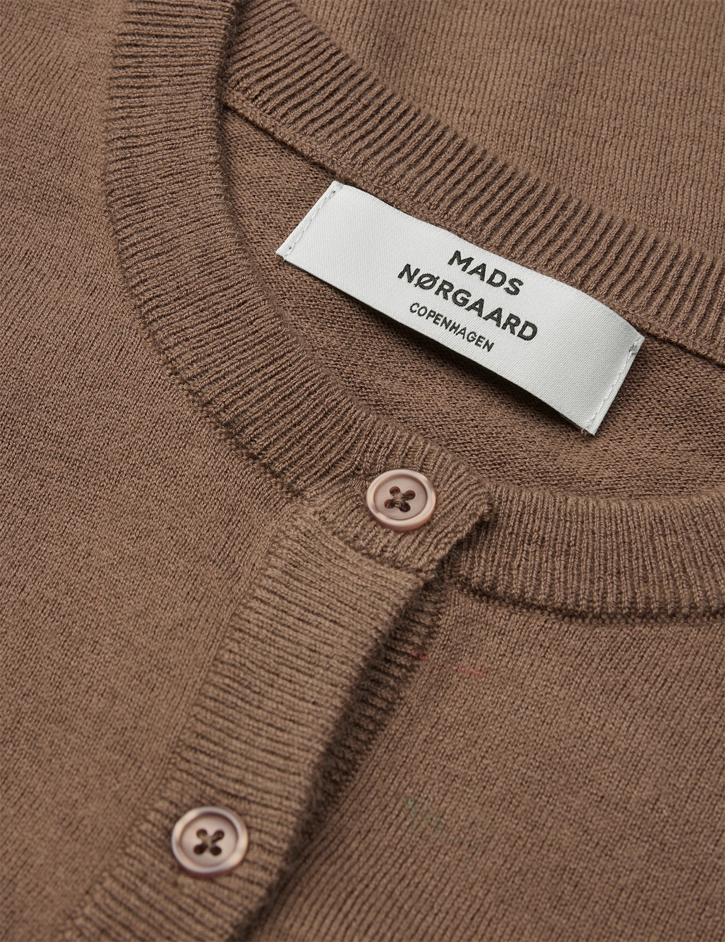 Fine Merino Charlie Knit, Cocoa