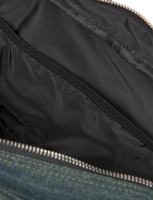 Double D Cappa Bag, Blue/Green Dye