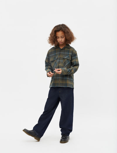 Brushed Flannel Lukas Shirt, Tarmac Check