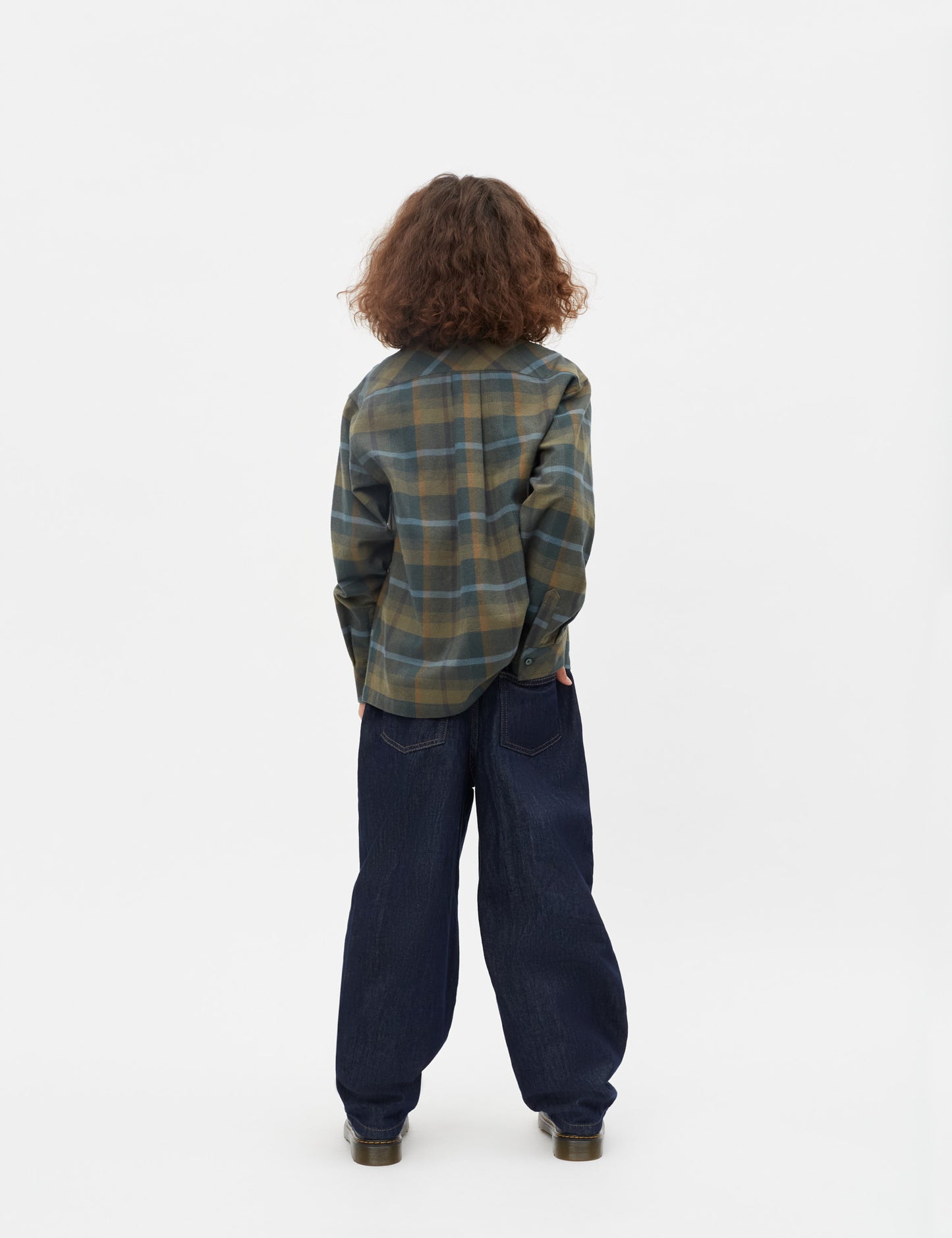 Brushed Flannel Lukas Shirt, Tarmac Check
