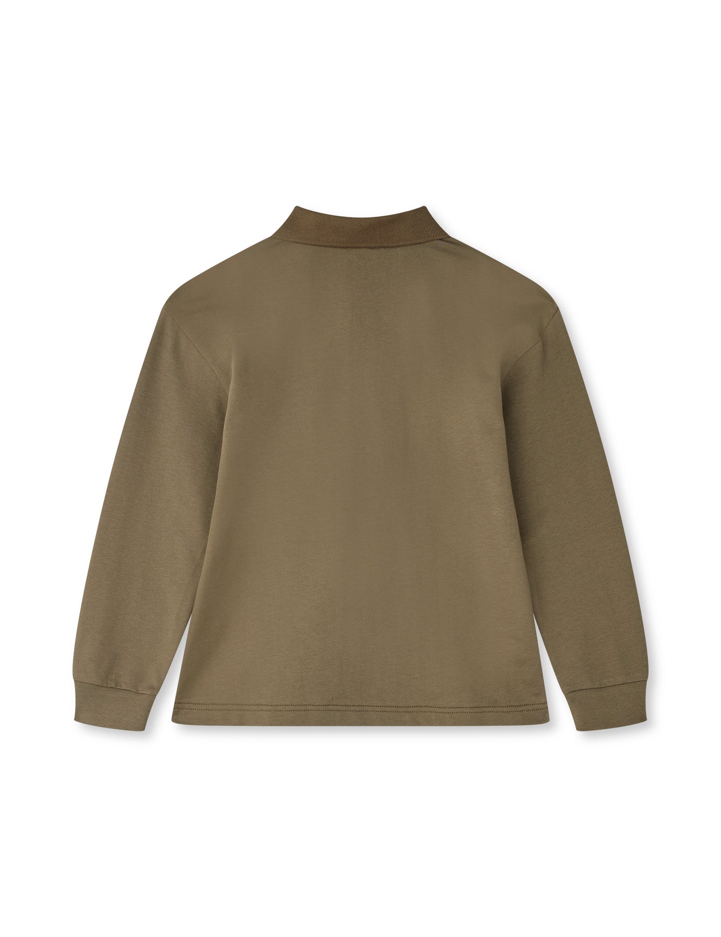 Light Terry Jan Polo L/S, Tarmac