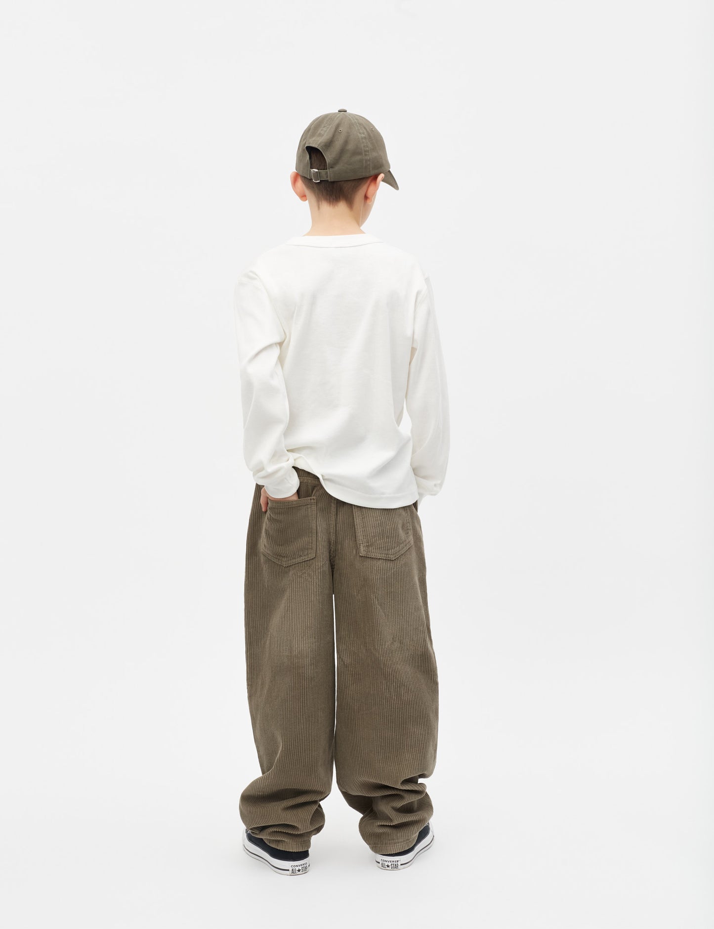 Klassik Rib Elliot LS Tee, White