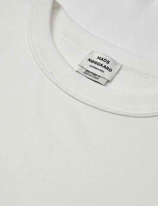 Klassik Rib Elliot LS Tee, White