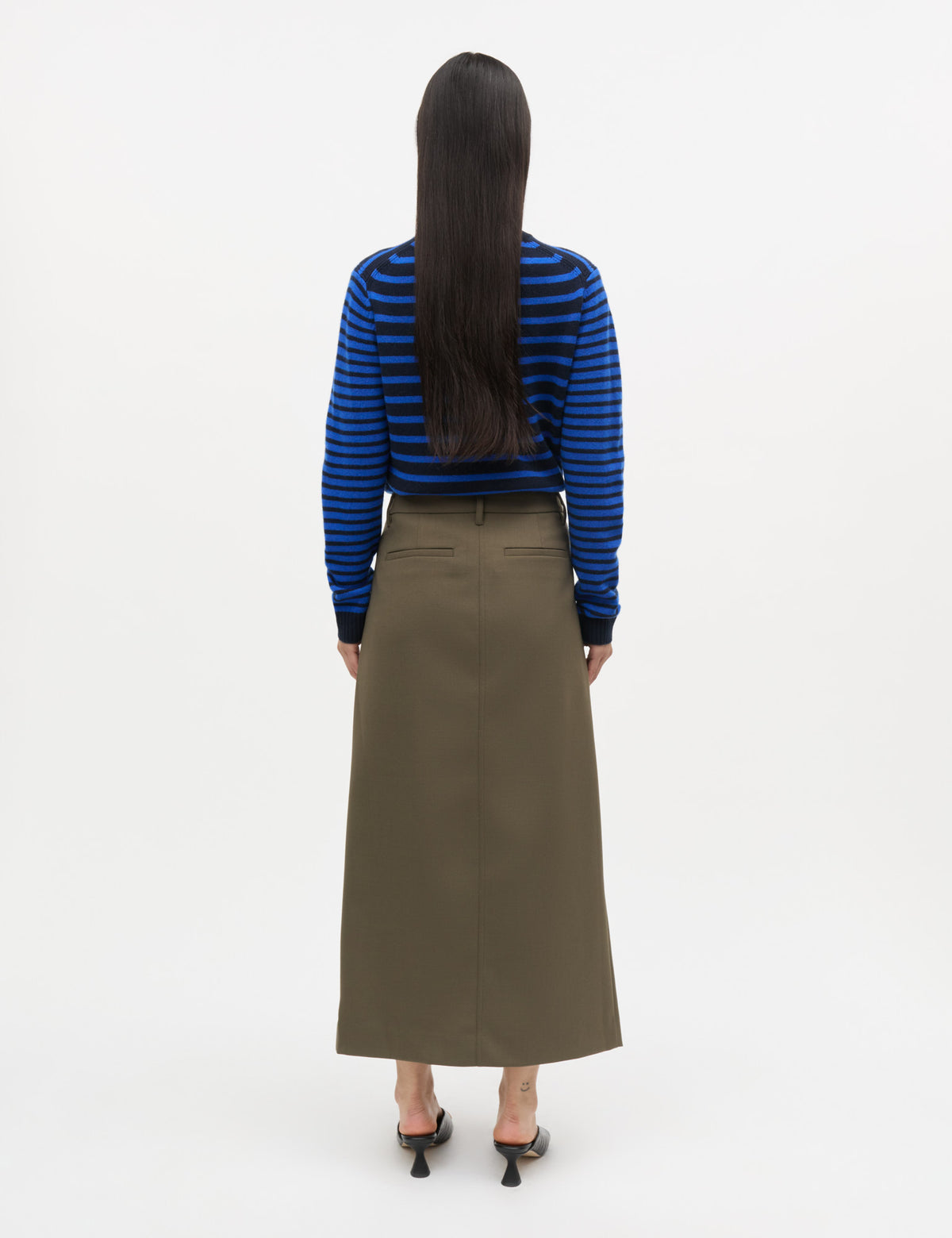 Amber Ingrid Knit, Sky Captain/Lapis Blue