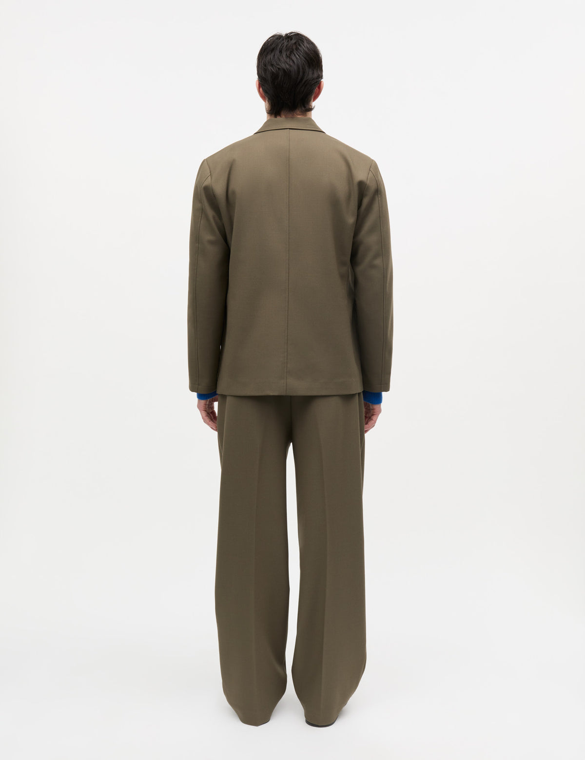 Super Twill Louis Blazer Jacket, Tarmac