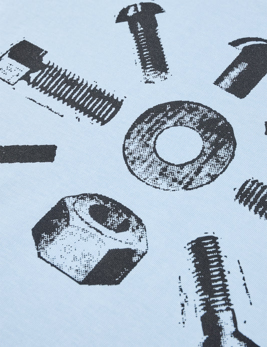 Printed Tee Thorlino Hardware Tee, Cashmere Blue