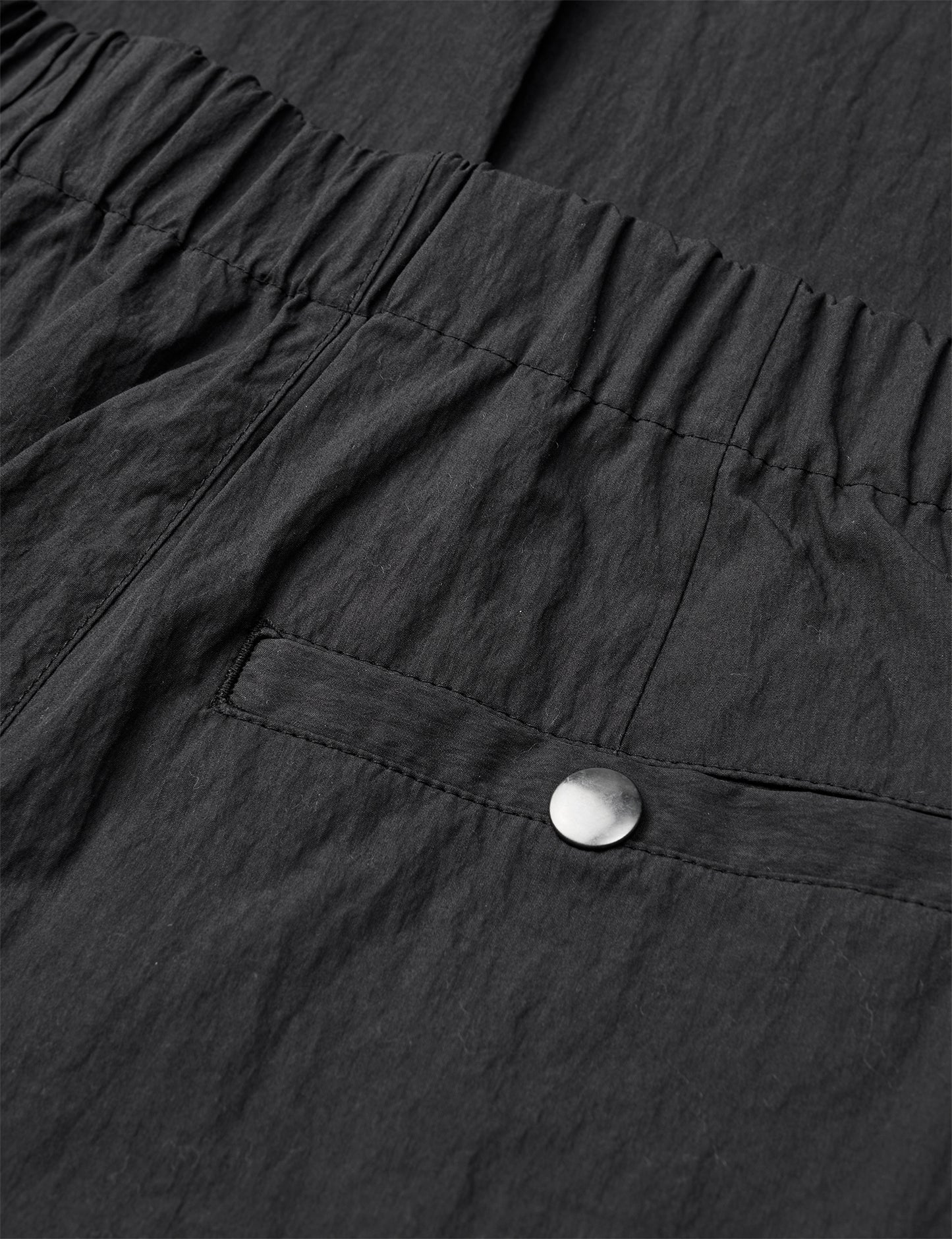 Dry Nylon Rumi Pants, Black
