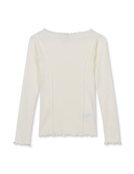 2x2 Cotton Siri Top, Vanilla Ice