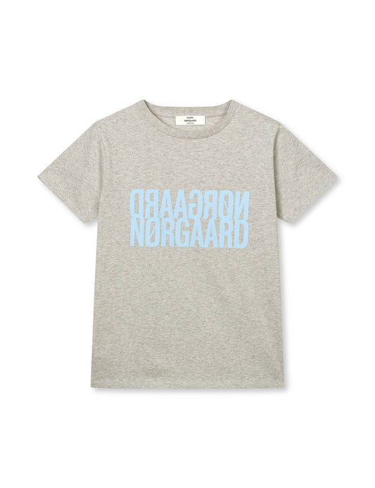Single Cotton Trenda P Tee, Mid Grey Melange