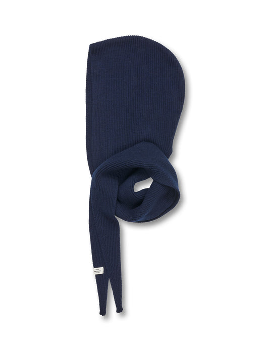 One Wool Frika Hooded Scarf, Sky Captain