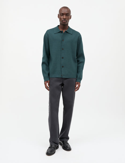 Urban Brando Polo LS Knit, Magical Forest
