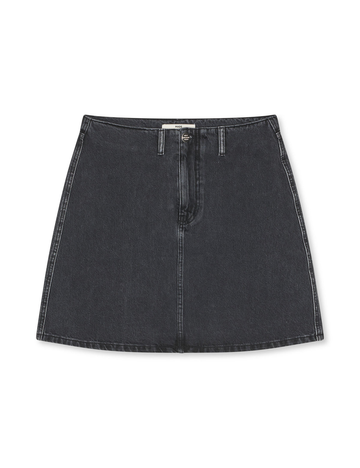 Salvo Denim Riri Skirt, Black Stone Wash