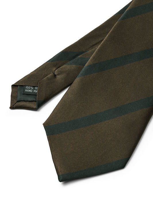 Night Silk Roxy Tie, Turkish Coffe/Black