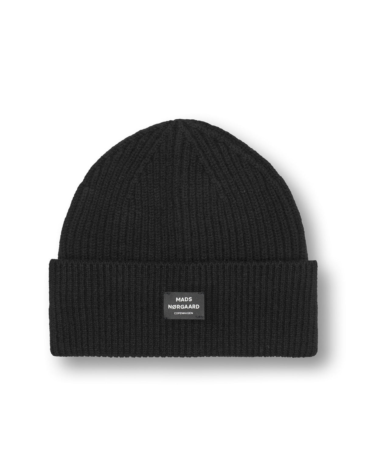 One Wool Bran Beanie, Black