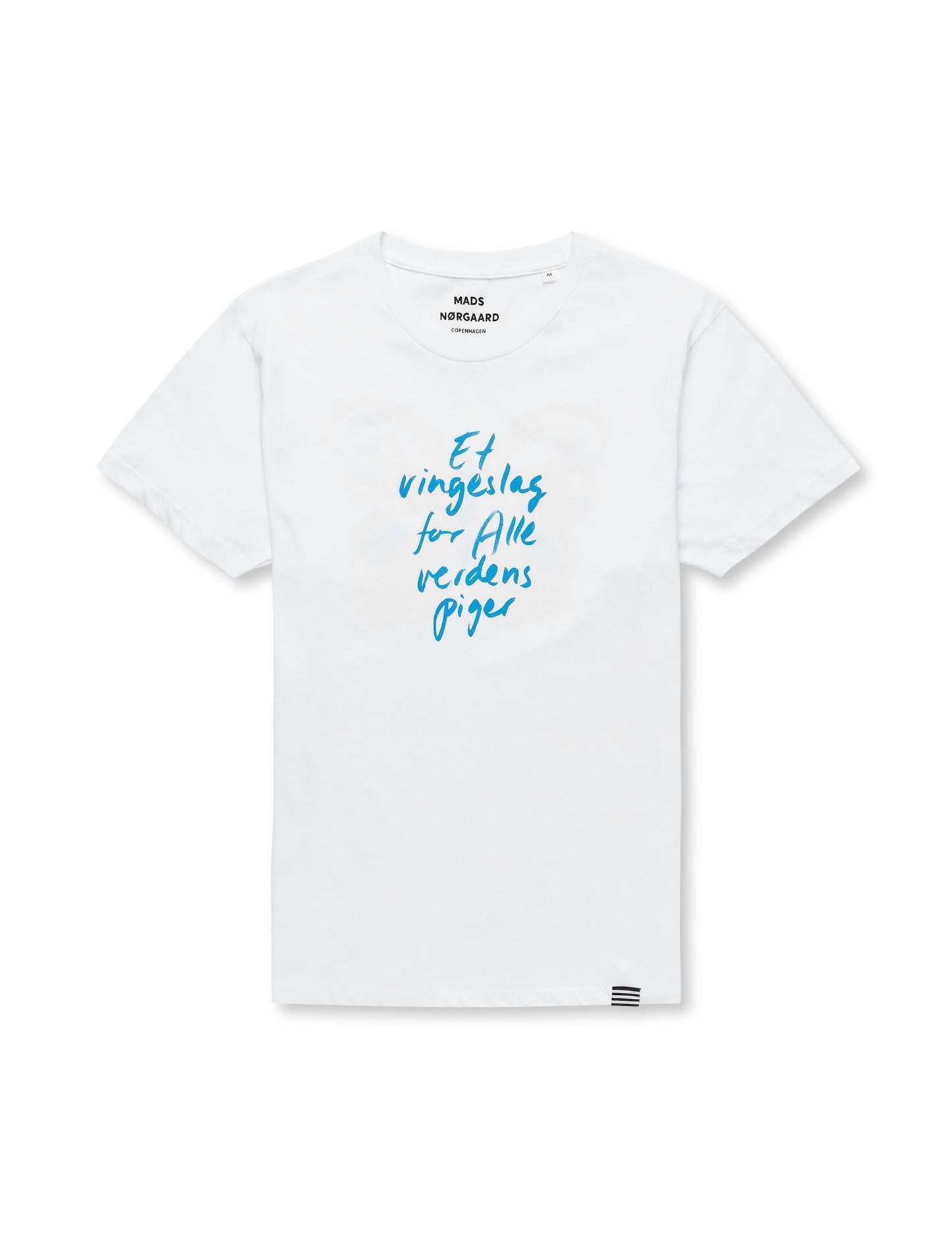 Fine Jersey Oh Land Tee, White