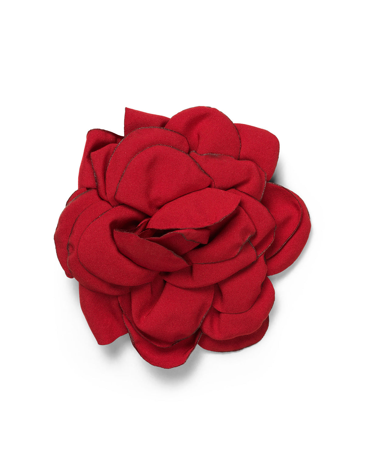 MN Rose Brooch, Red