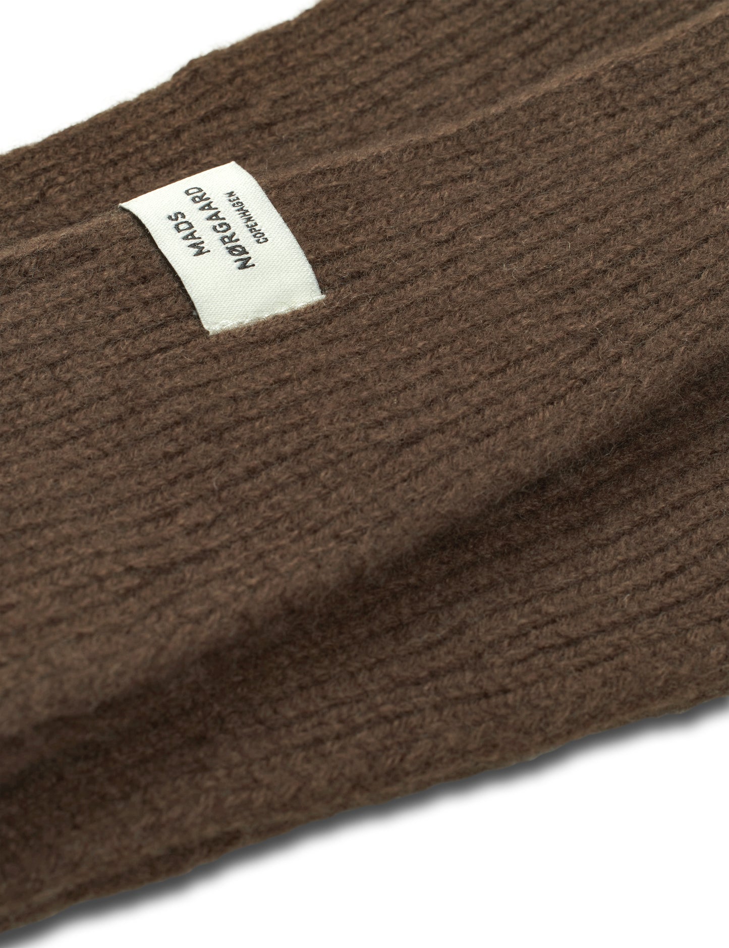 One Wool Momo scarf, Demitasse