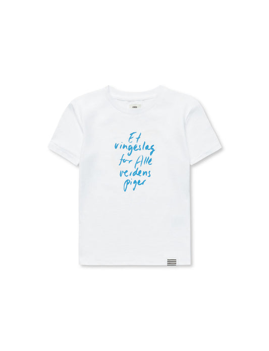 Fine Jersey Oh Land Thorlino Tee, White