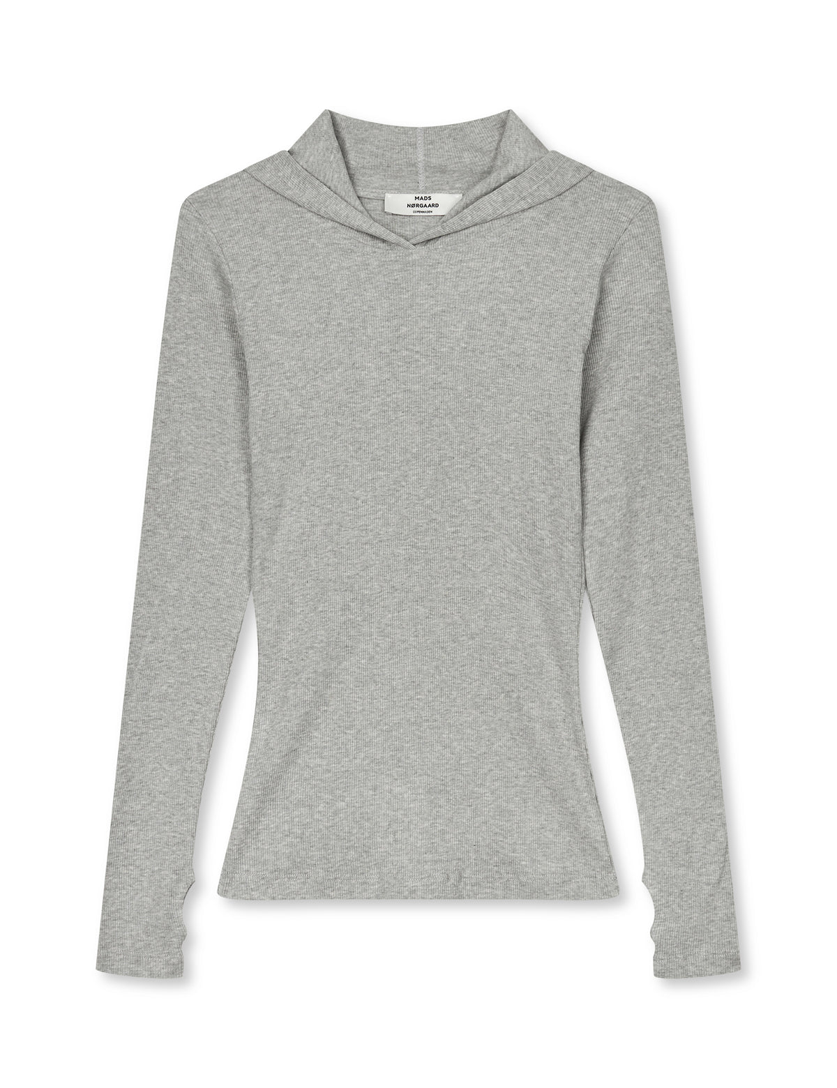 2x2 Cotton Tutti Hood, Grey Melange