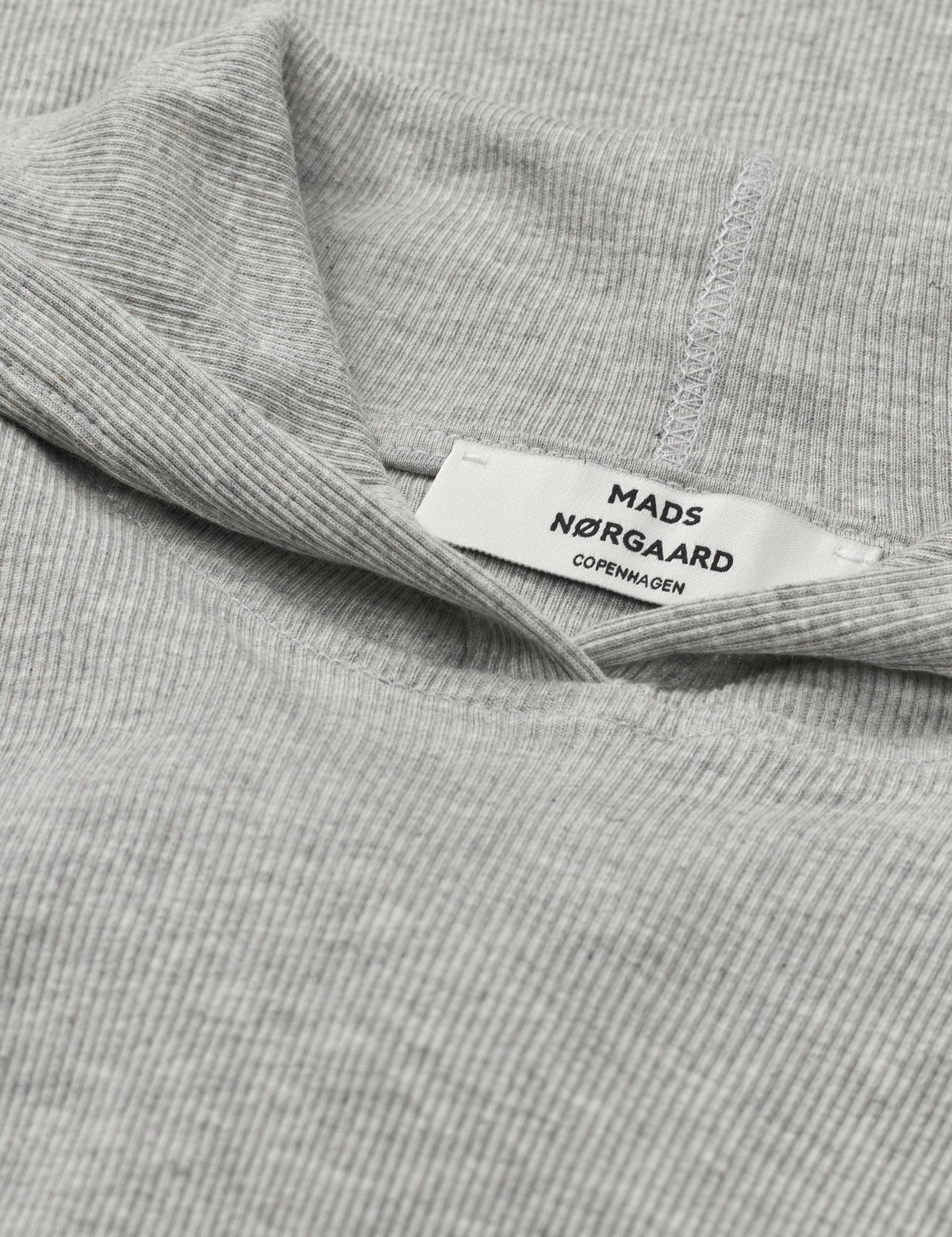 2x2 Cotton Tutti Hood, Grey Melange