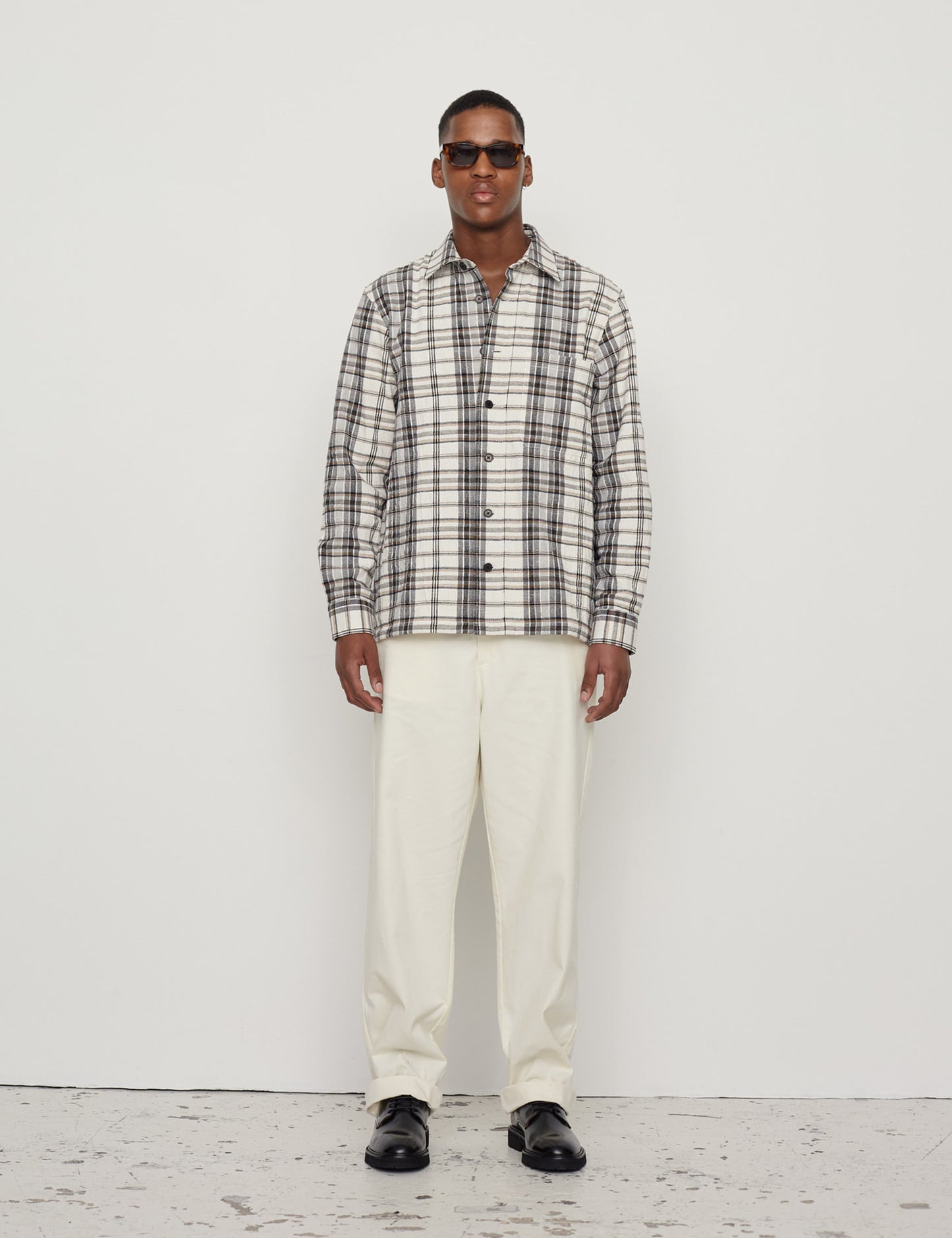 Studio Roar Overshirt, Vanilla Ice Check