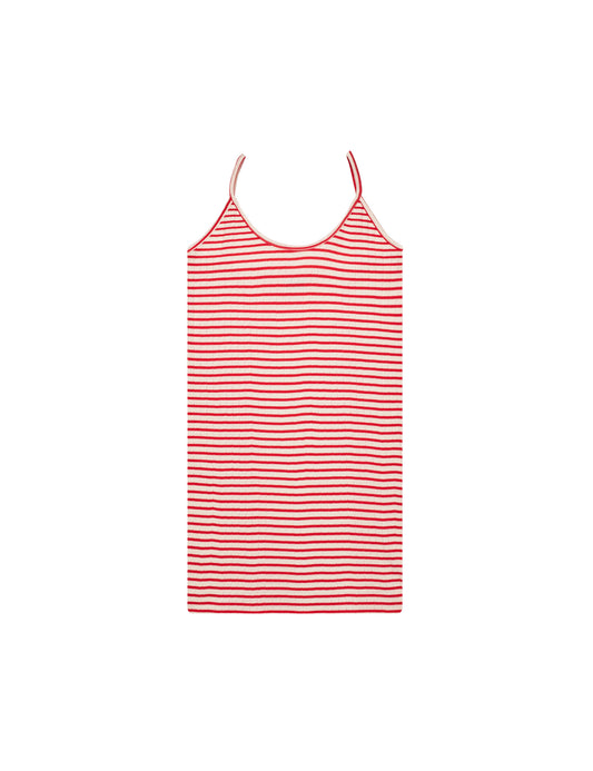 NPS Strap Top NPS Stripe, Ecru/Red