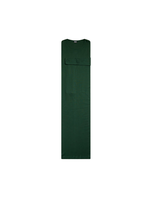 NPS Long John Dress Solid Colour, Bottle green